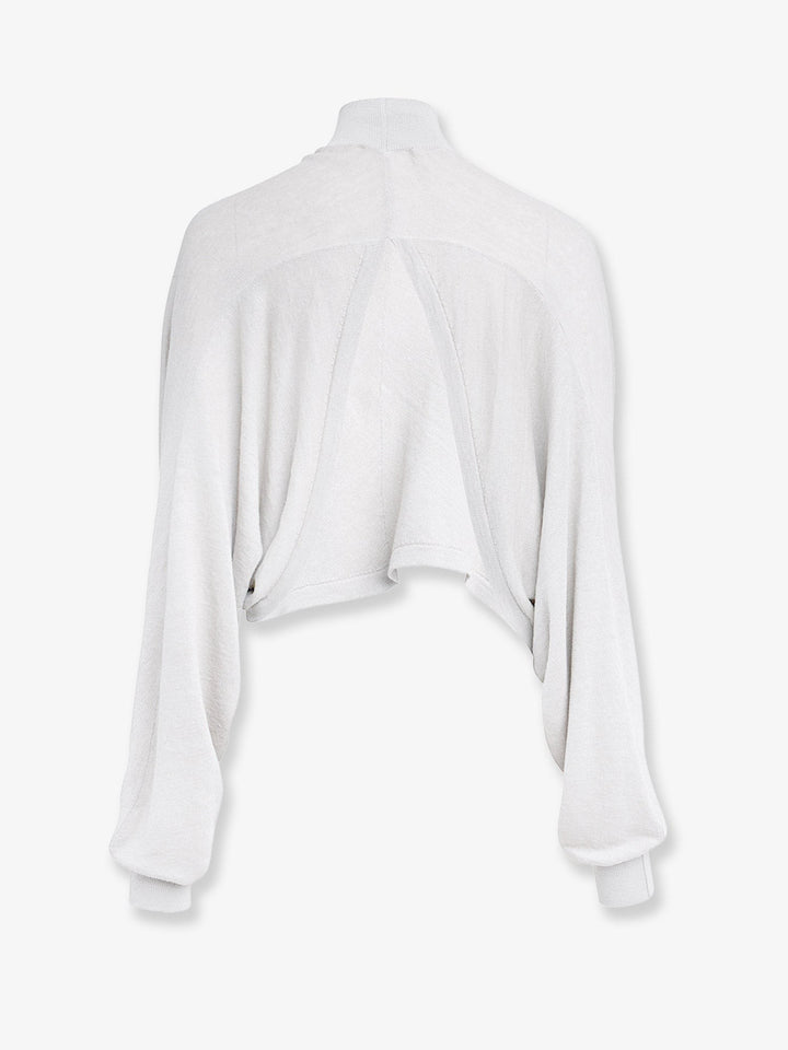 Batwing linen sweater