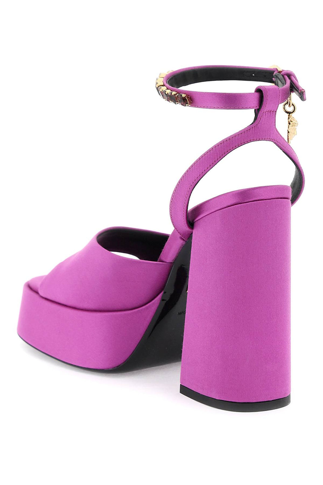 Versace 'Aevitas' Sandals   Viola