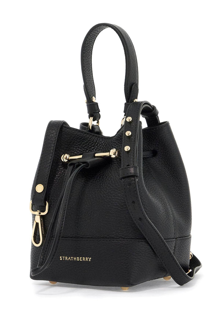 Strathberry Lana Osette Bucket Bag   Black