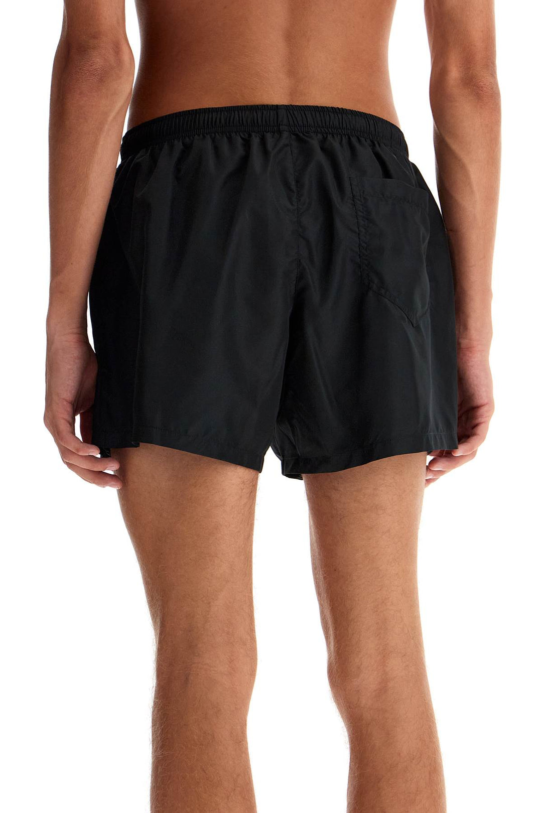 Moschino Embroidered Sea Boxer Shorts   Black
