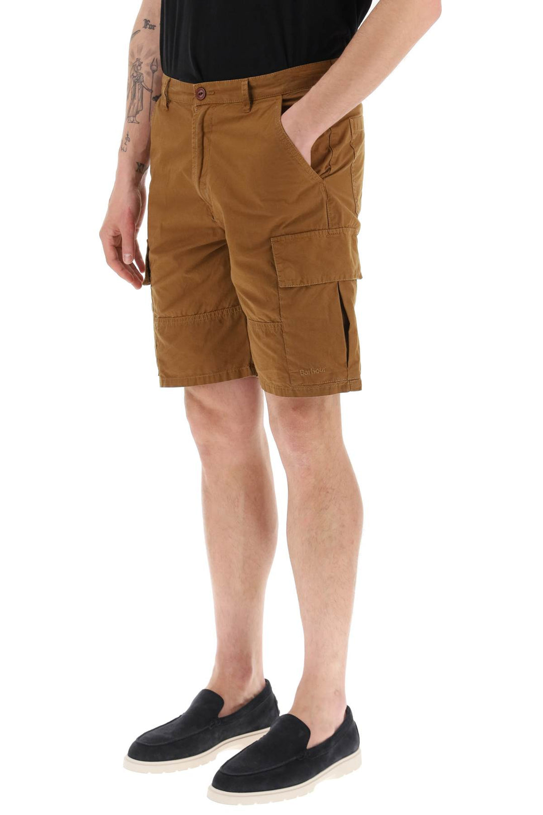 Barbour Cargo Shorts   Brown