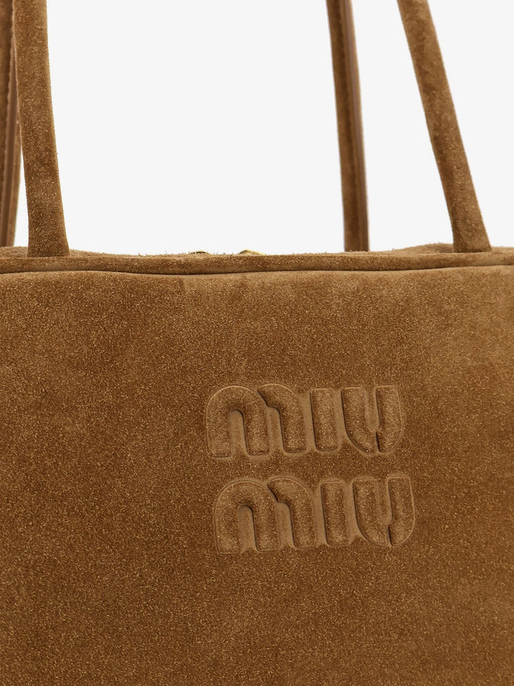 Beau suede handbag