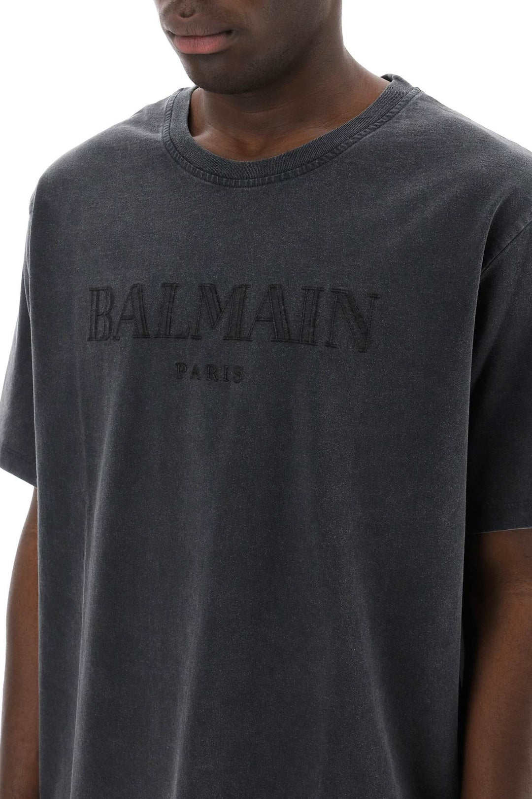 Balmain Vintage T Shirt   Grey