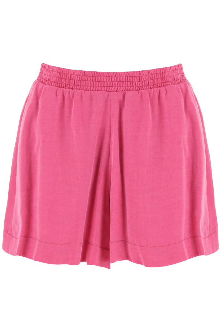 Mvp Wardrobe Shorts With Elasticated Waistband   Fuxia