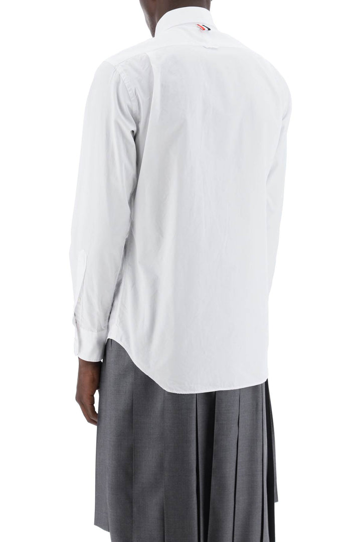 Thom Browne Classic Fit Oxford Shirt   White