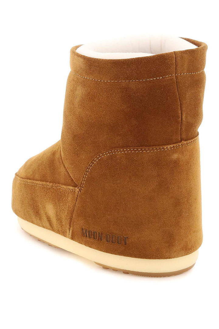 Moon Boot Icon Low Suede Snow Boots   Brown