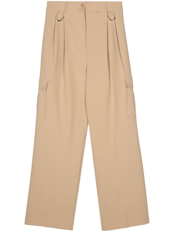 Semicouture Trousers Beige