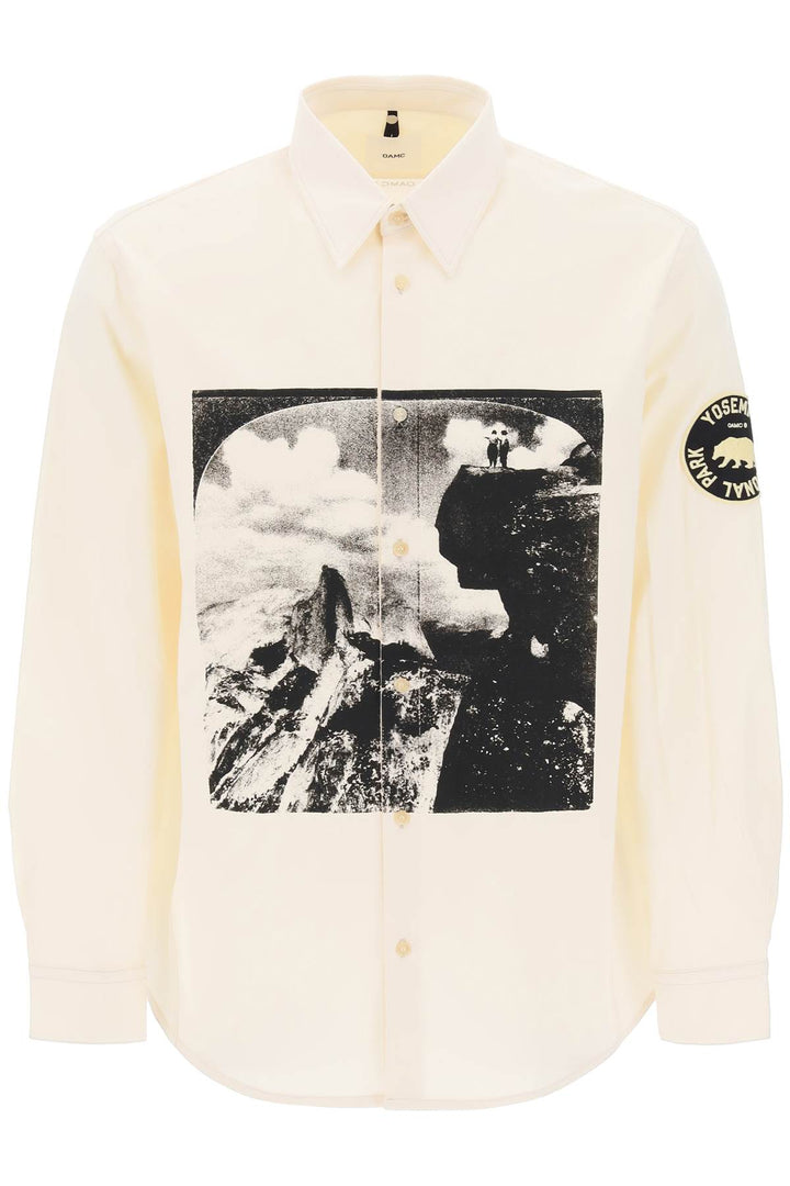 Oamc Yosemite Shirt   Bianco