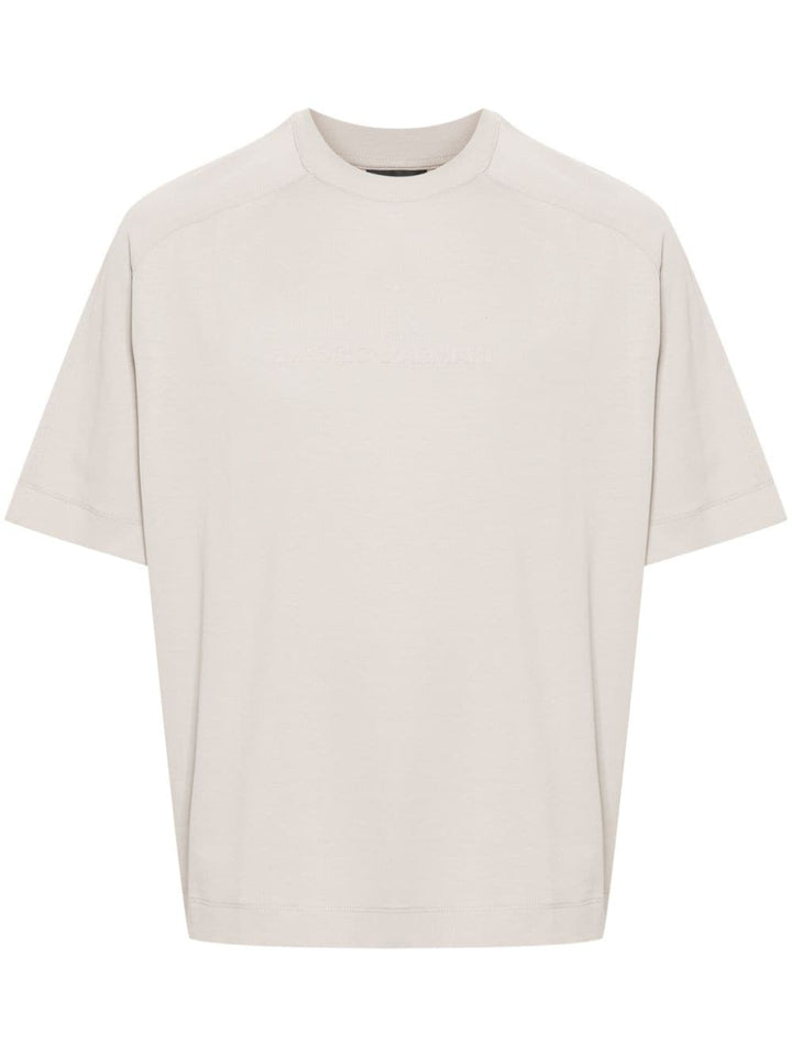 Emporio Armani T Shirts And Polos Dove Grey
