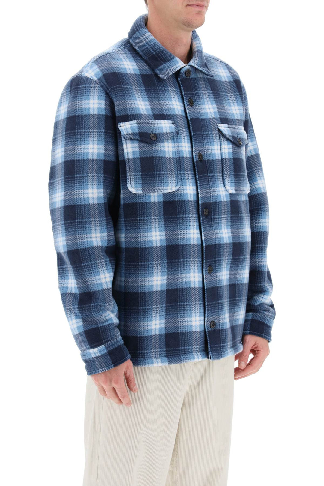 Polo Ralph Lauren Check Overshirt   Blu