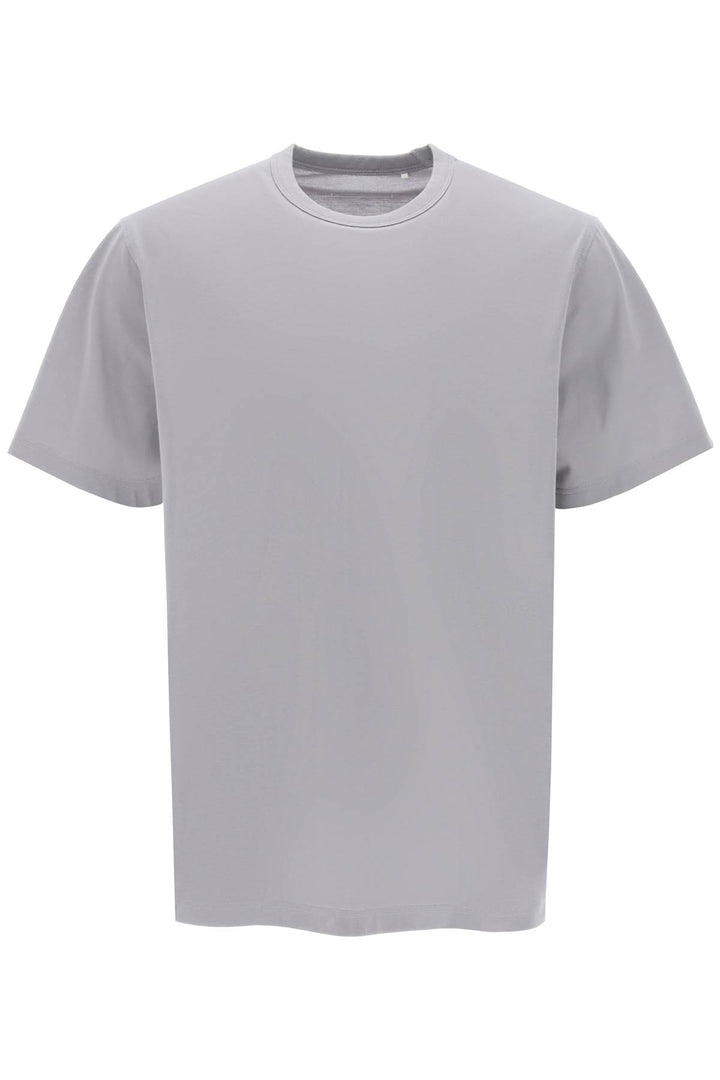 Y 3 Oversized Cotton Blend T Shirt   Grigio
