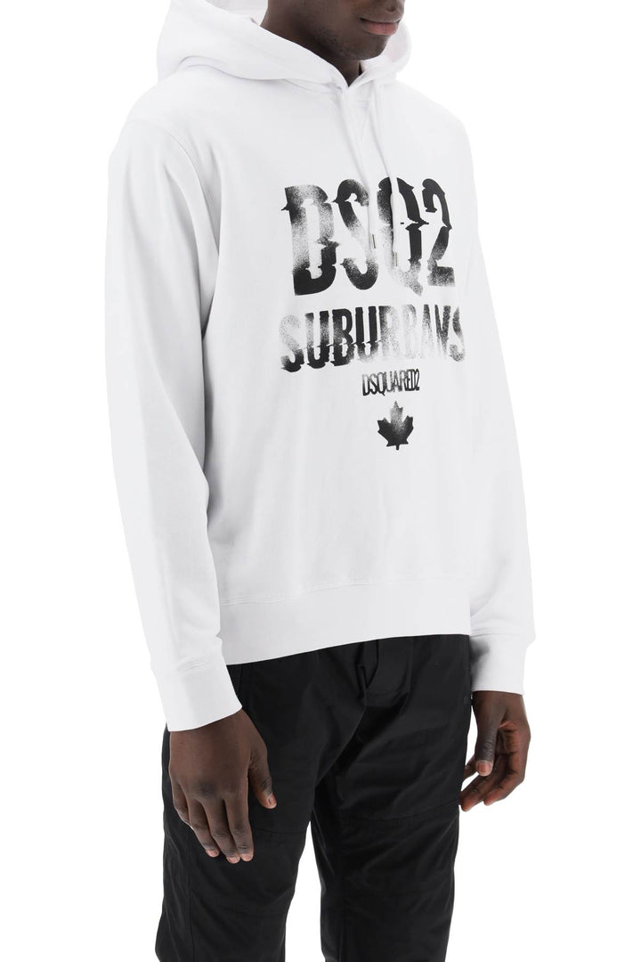 Dsquared2 Replace With Double Quotesuburbans Cool Fit Sweatshirt   White