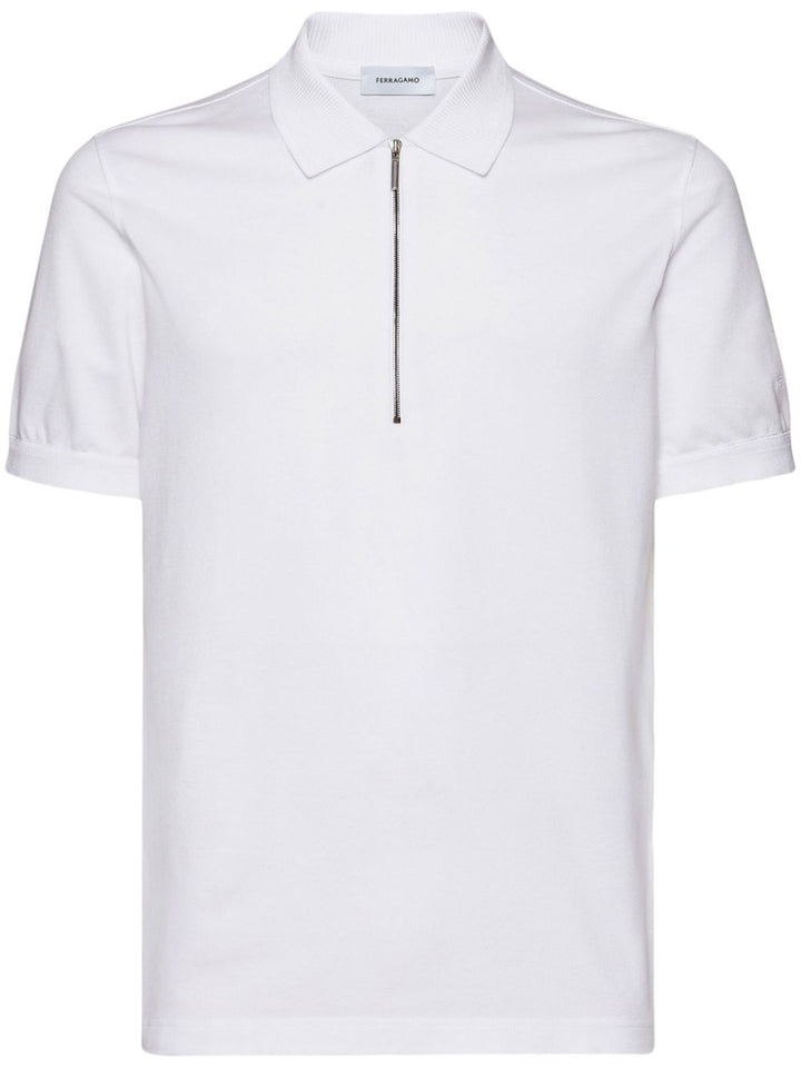 Ferragamo T Shirts And Polos White
