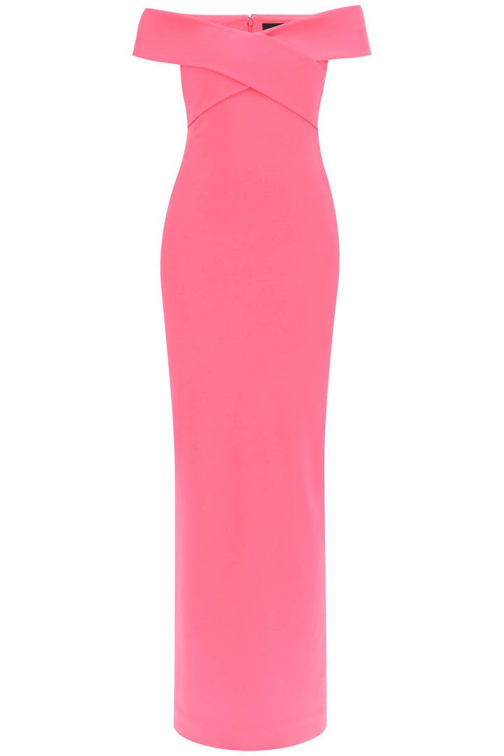 Solace London Maxi Dress Ines With   Fluo