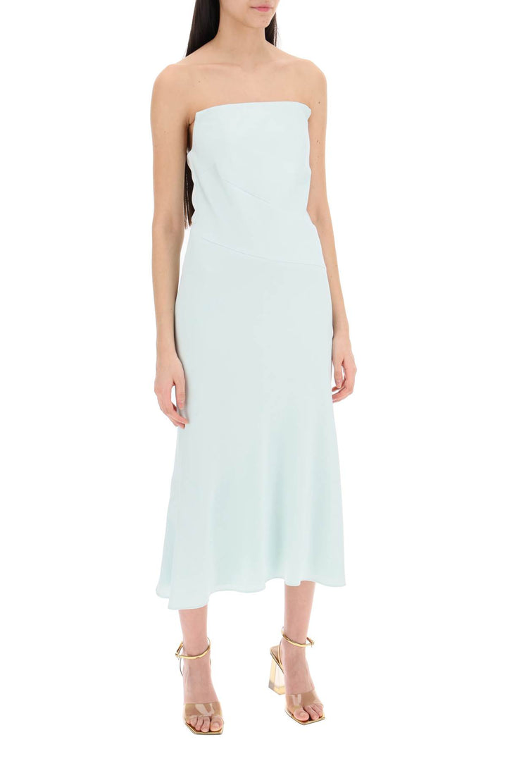Roland Mouret Strapless Midi Dress Without   Green