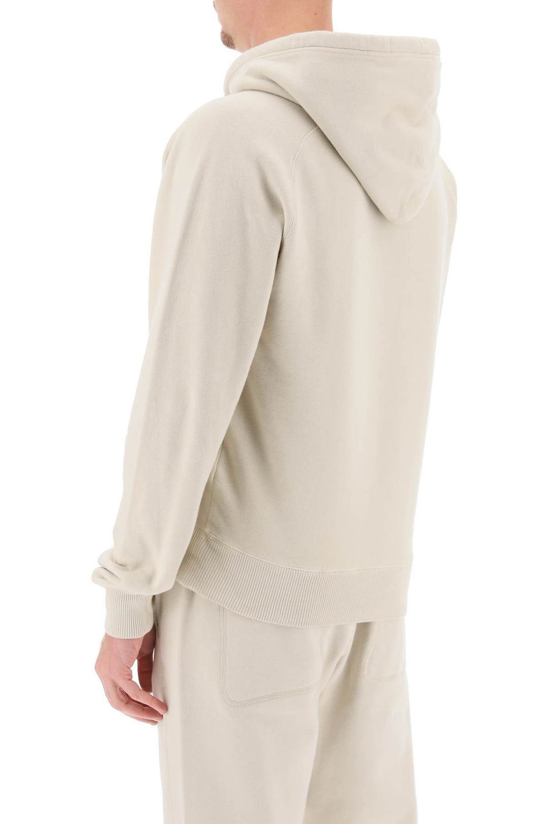 Tom Ford Regular Fit Hoodie   Neutral