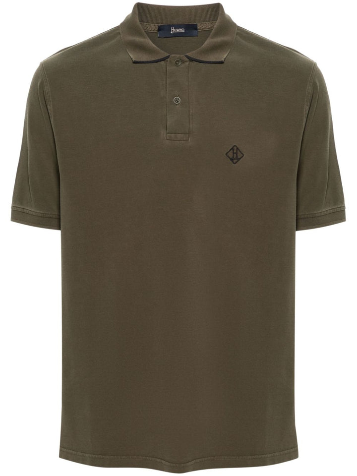 Herno T Shirts And Polos Green