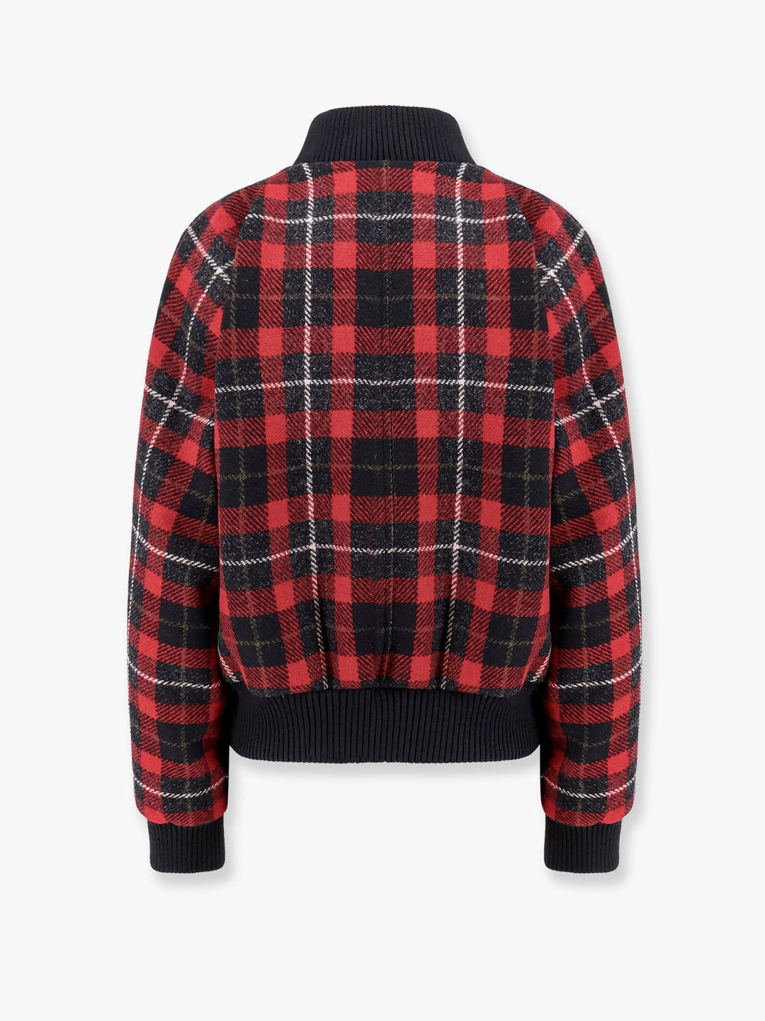 Cannage bomber with check'n'dior virgin wool