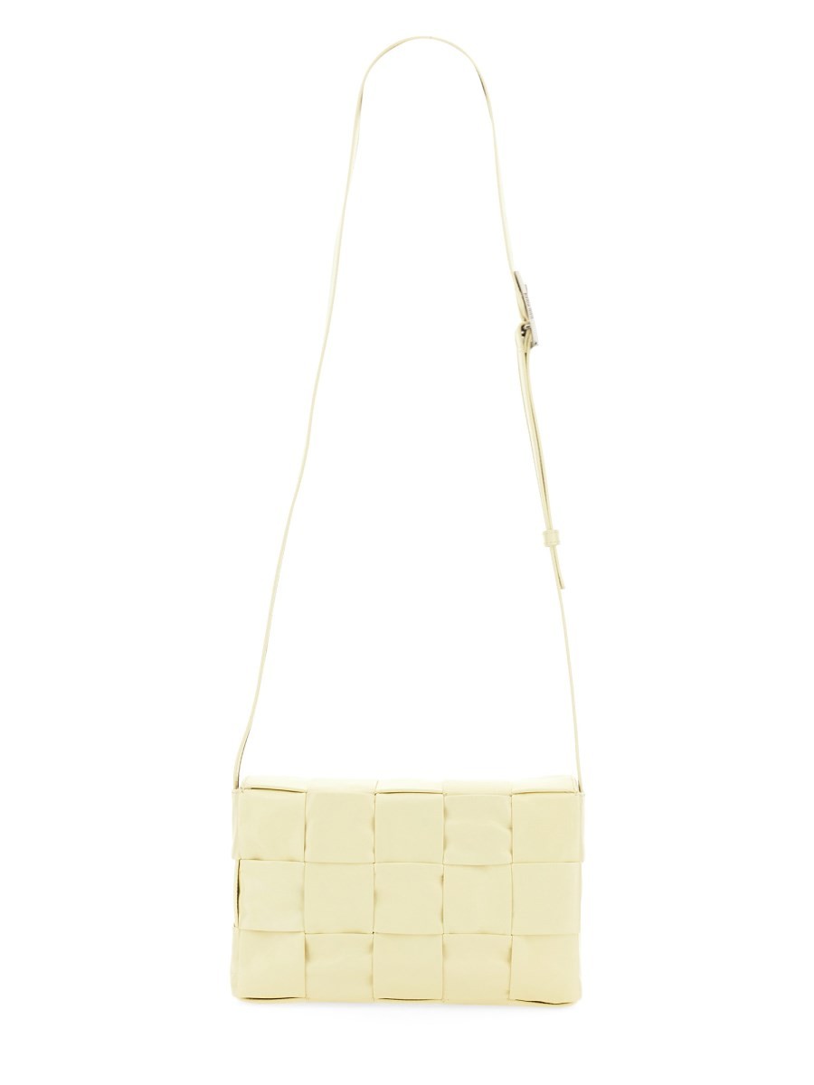maxi intrecciato cassette bag