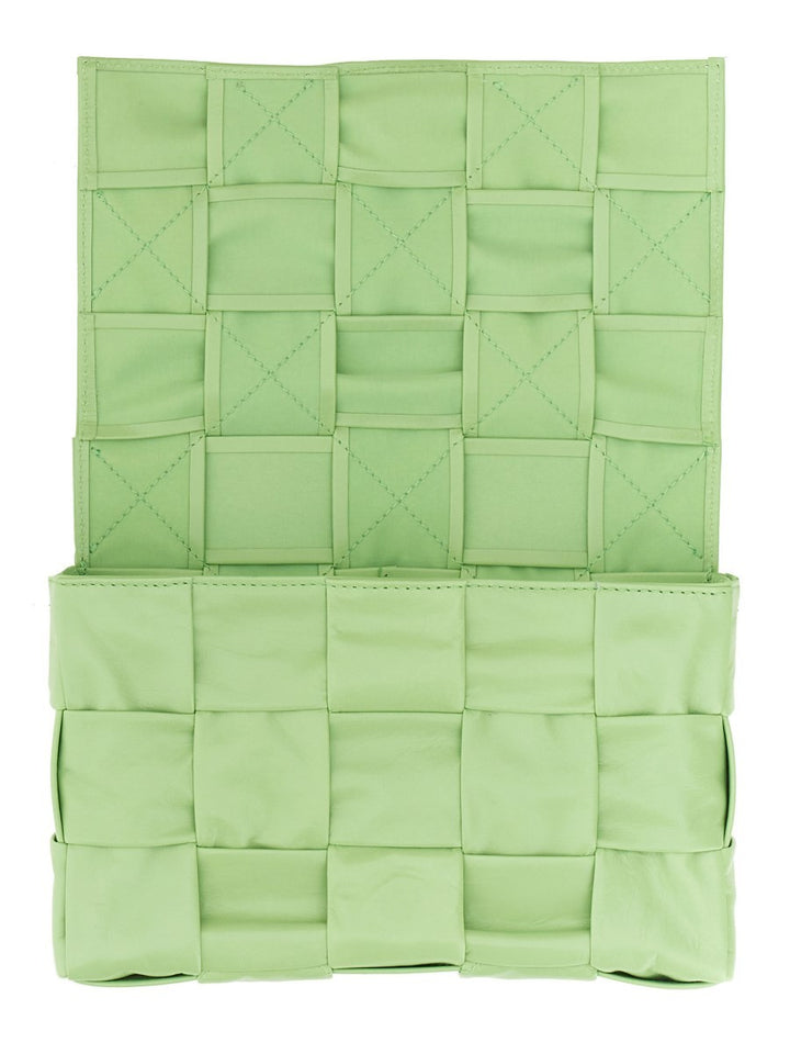 maxi intrecciato cassette bag