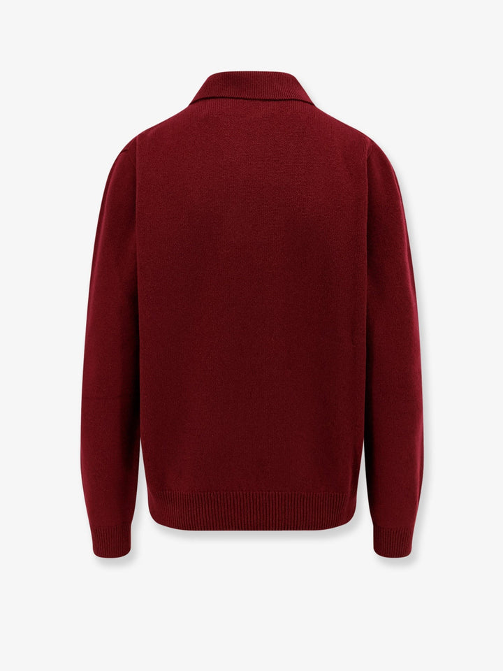 Cashmere polo sweater