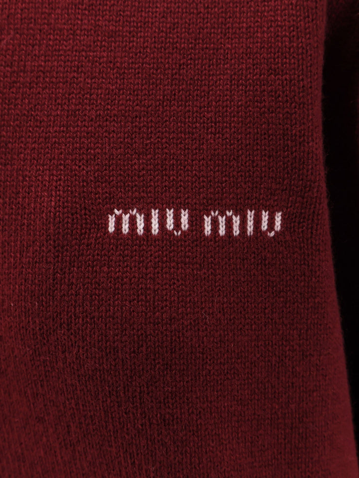Cashmere polo sweater