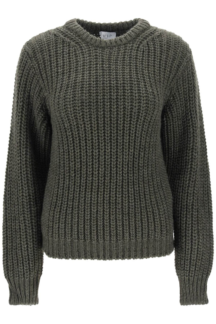 Mvp Wardrobe Carducci Chunky Sweater   Khaki