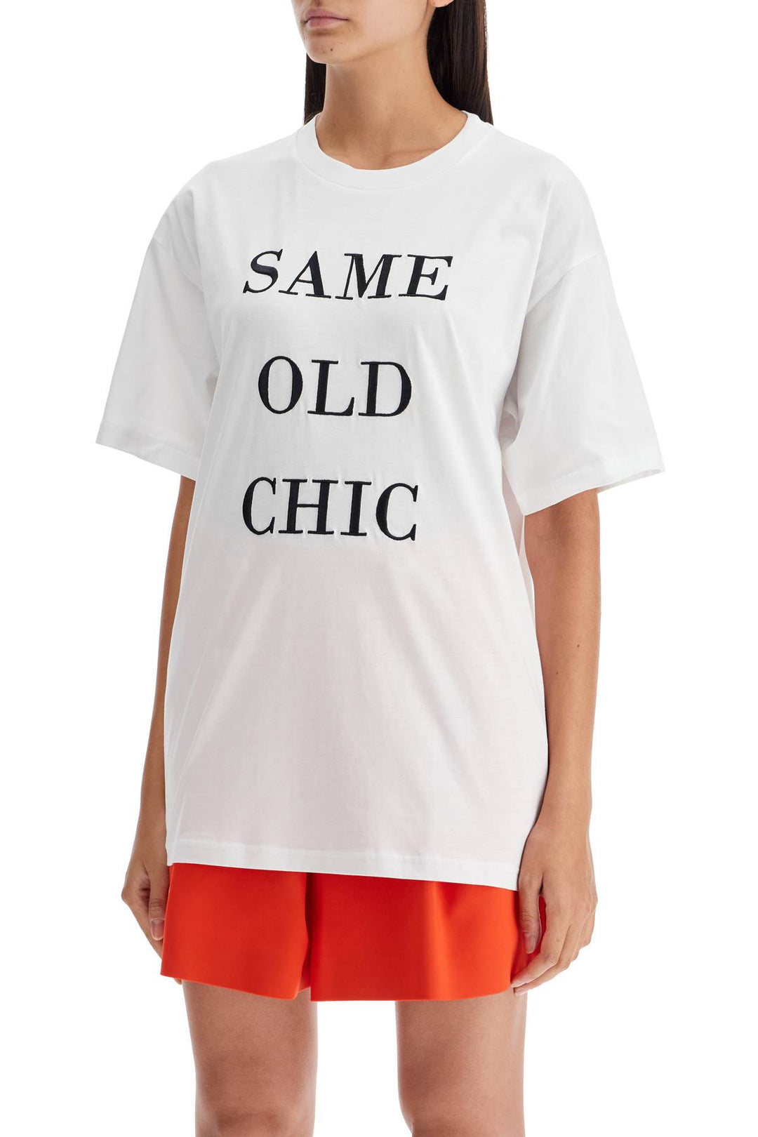 Moschino Oversized T Shirt With Same Old   White