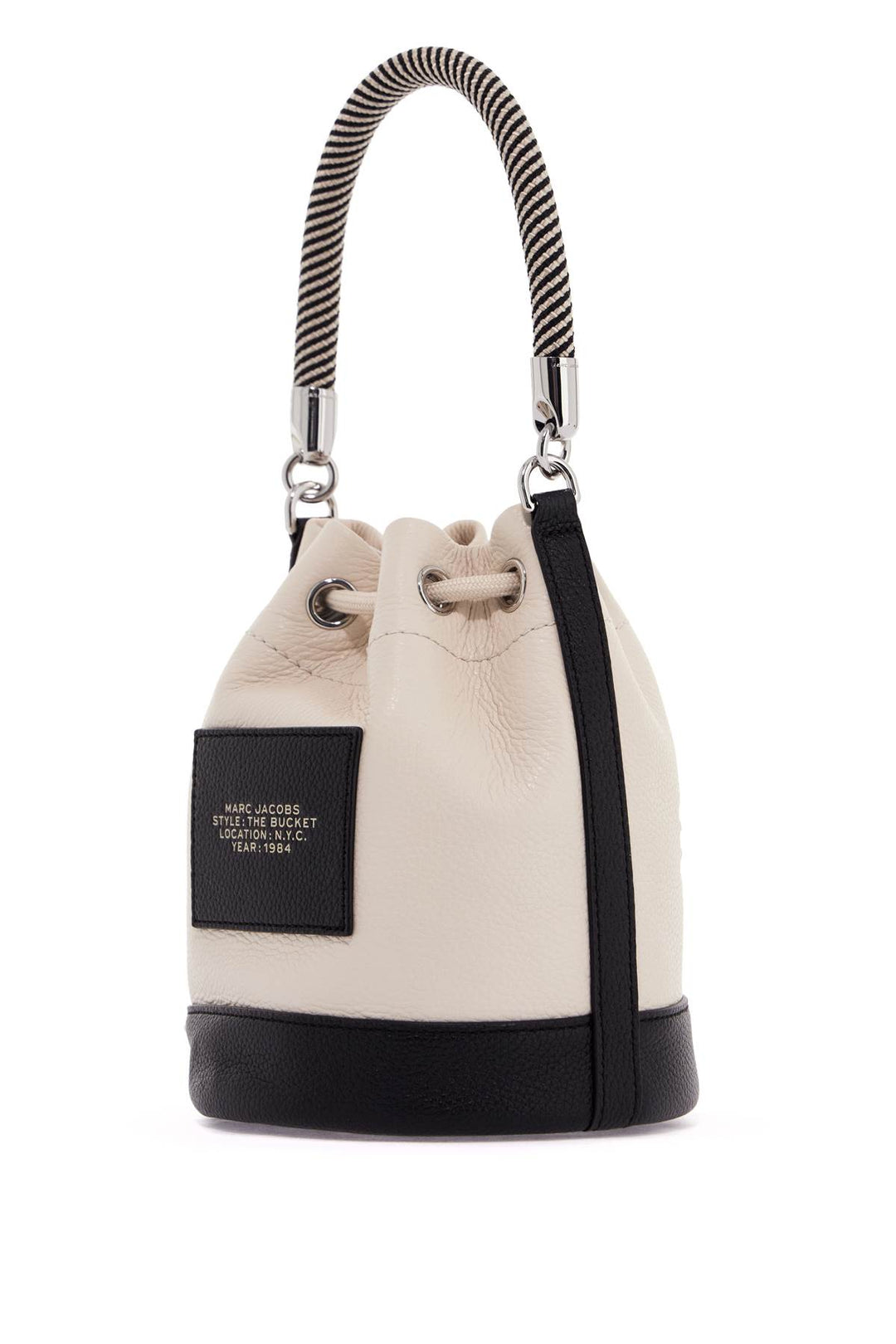 Marc Jacobs The Colorblock Leather Bucket Bag   White