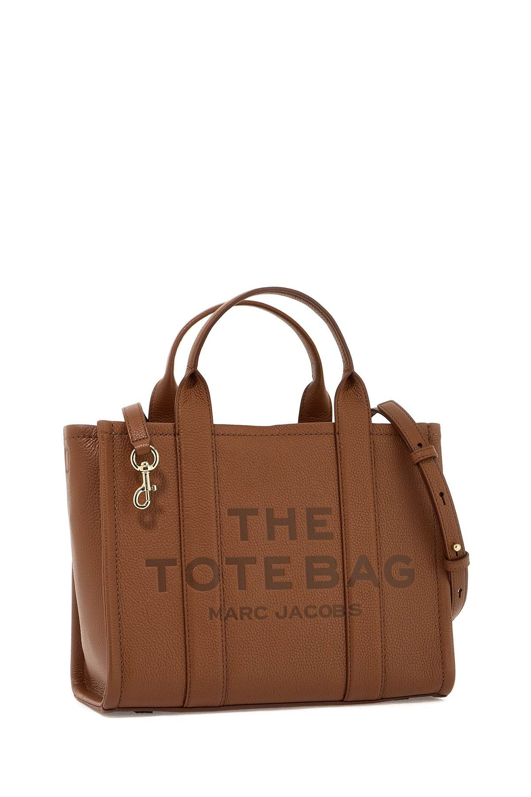 Marc Jacobs The Leather Medium Tote Bag   Brown