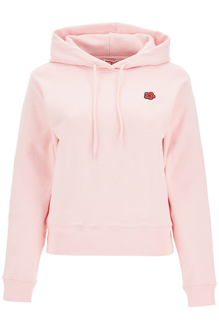 Kenzo Hooded Sweatshirt With Bo   Pink