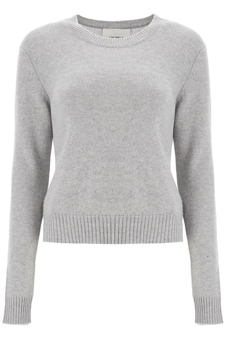 Lisa Yang Cashmere Mable Pullover   Grey