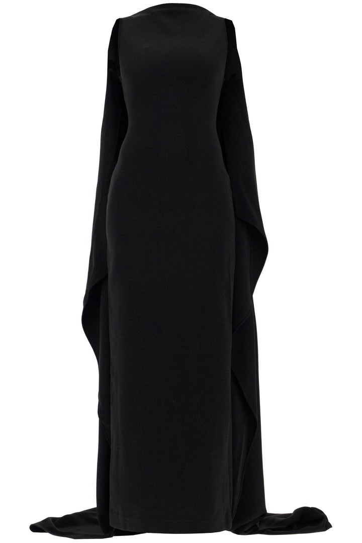 Solace London 'Kaila' Long Dress   Black