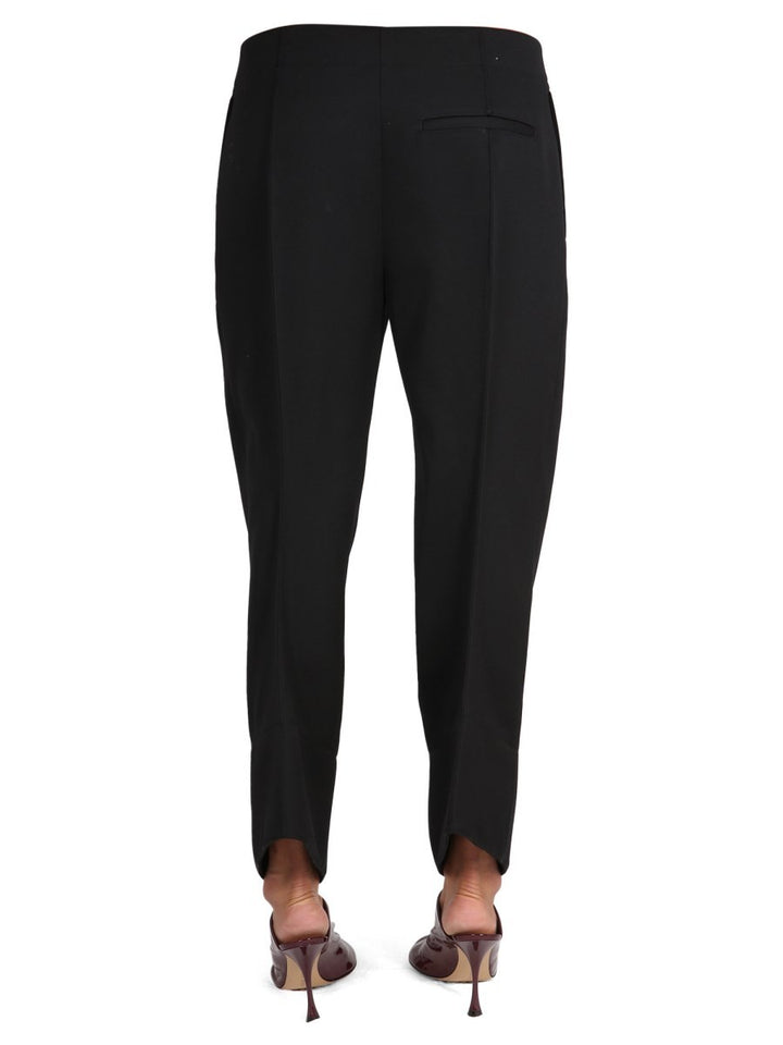 COMPACT WOOL PANTS
