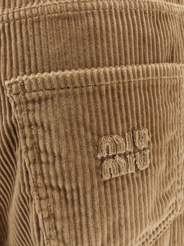 Corduroy trousers