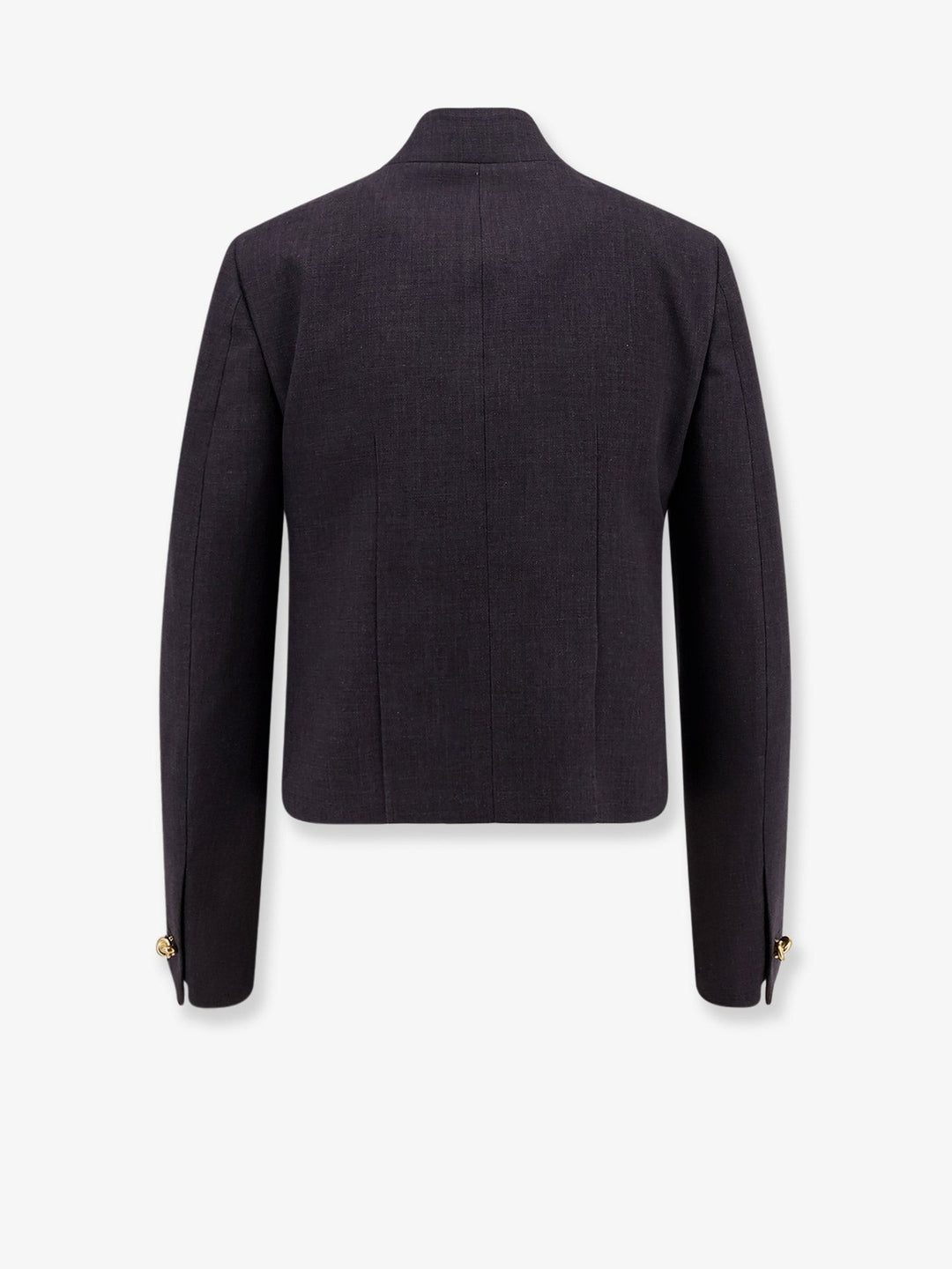 Cotton and viscose blazer with Knots detail