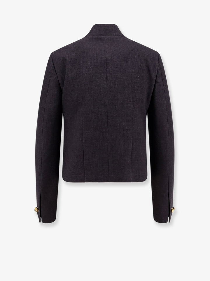 Cotton and viscose blazer with Knots detail