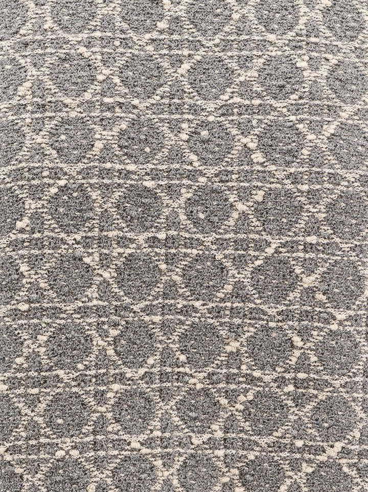 Cotton blend sweater with jacquard motif