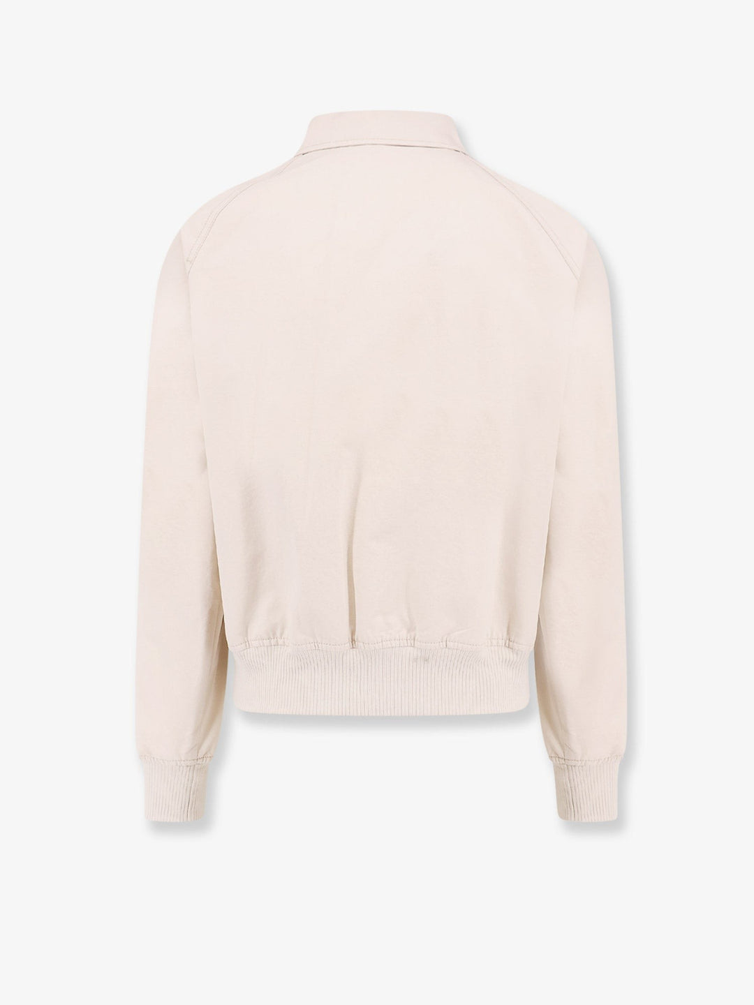 Cotton jacket with cd heart embroidery