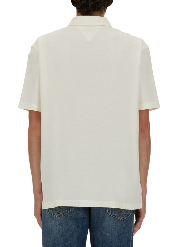COTTON PIQUE POLO SHIRT