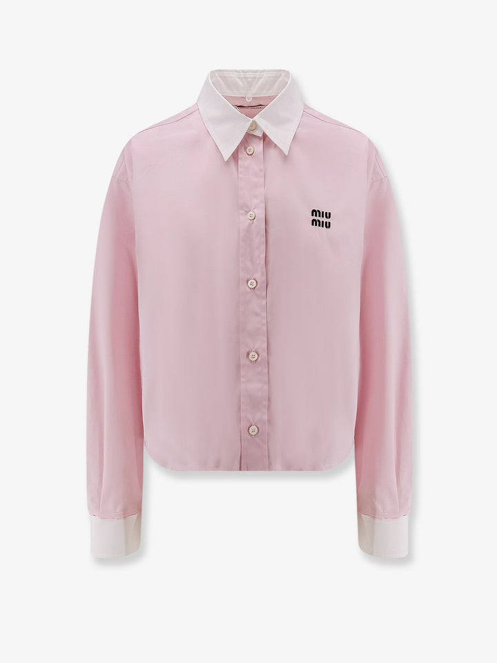 Cotton poplin shirt