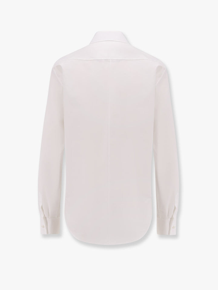 Cotton shirt with Bee and Monogram embroidery