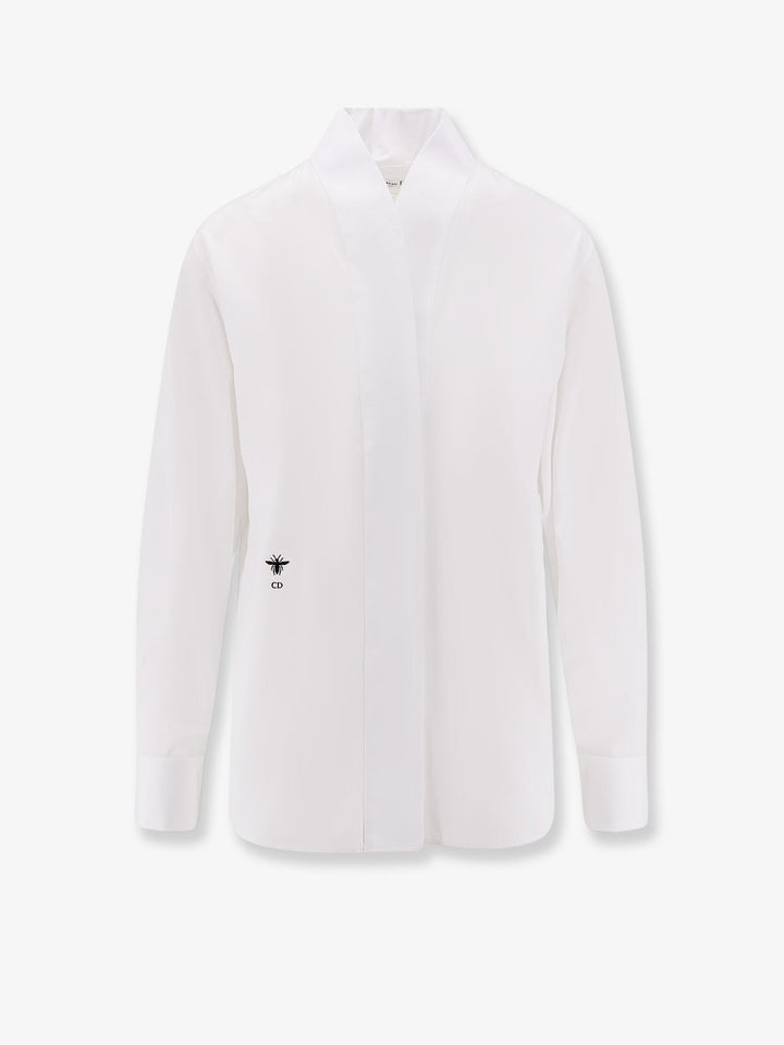 Cotton shirt with embroidery