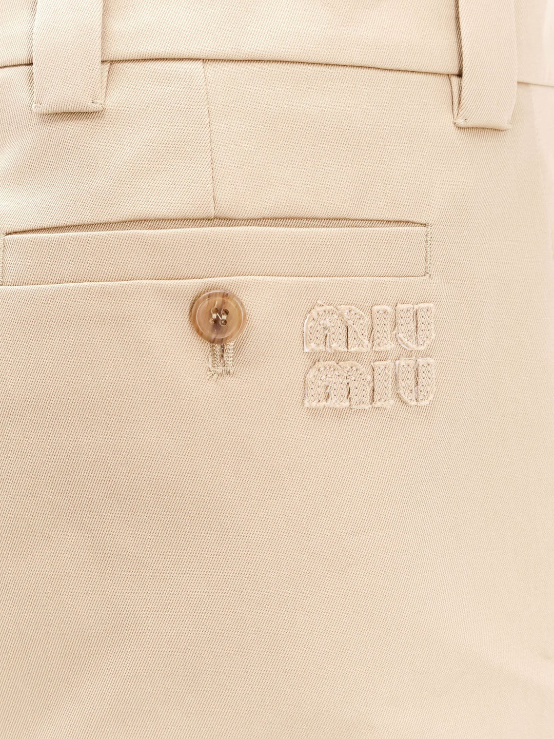 Cotton skirt with check insert on the bottom