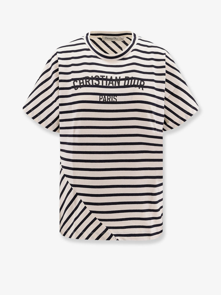Cotton striped T-shirt