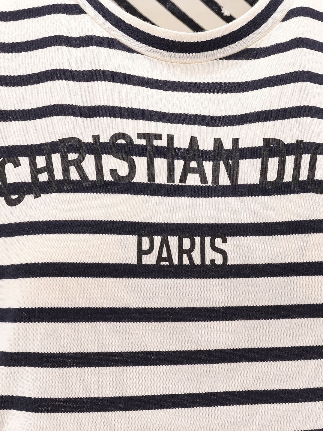 Cotton striped T-shirt