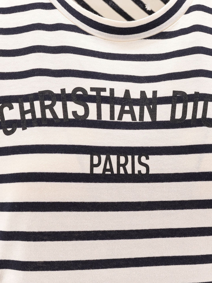Cotton striped T-shirt
