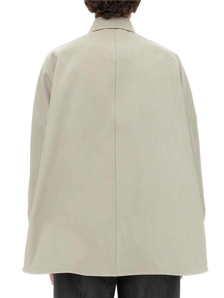 COTTON TWILL OVERSHIRT