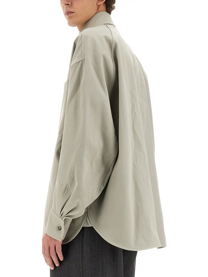 COTTON TWILL OVERSHIRT