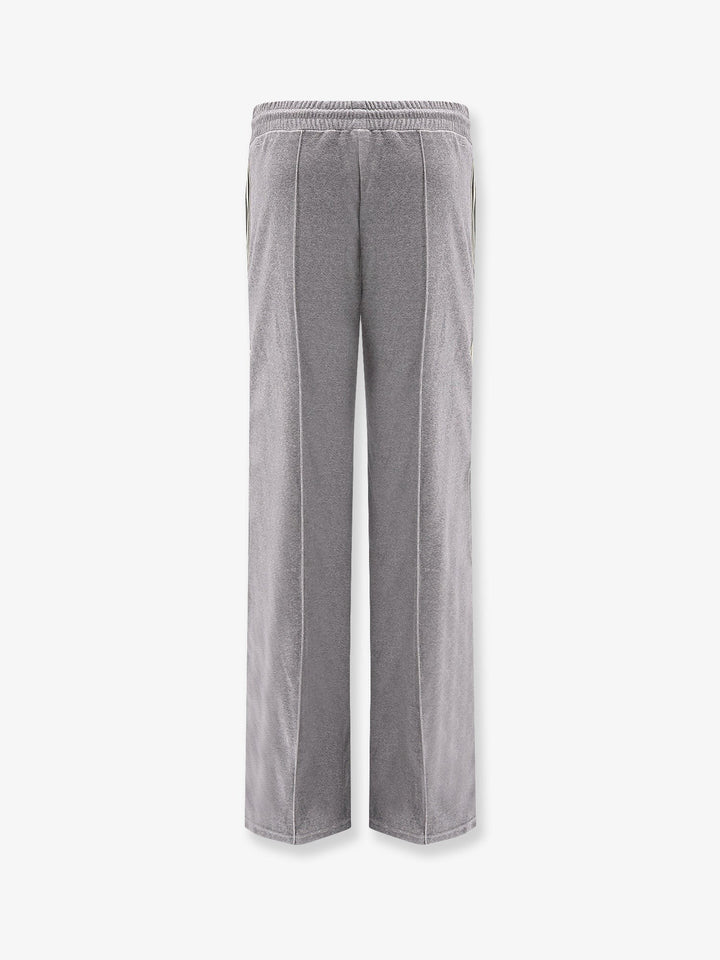 Cotton velvet jogger trousers